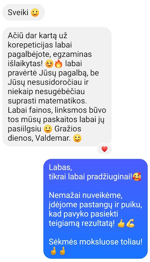 Valdemaro pranešimas